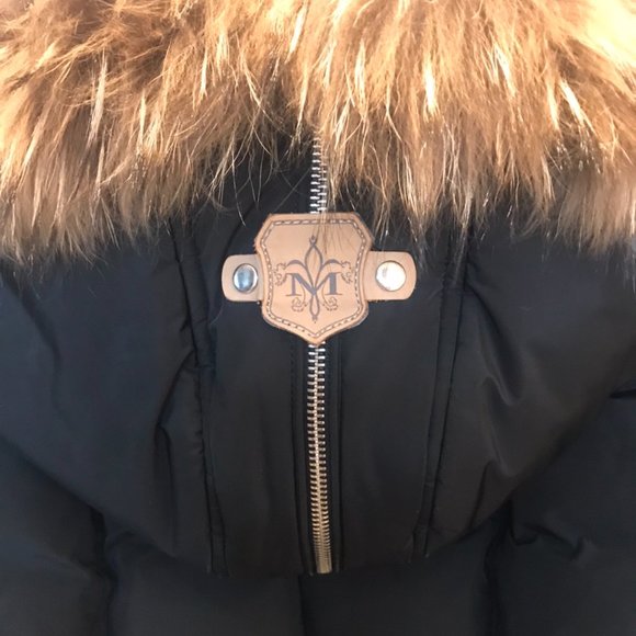 Women's Mackage Winter Coat. Black. Small/XS - Picture 8 of 11